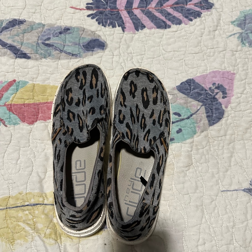 Charcoal Cheetah Hey Dudes